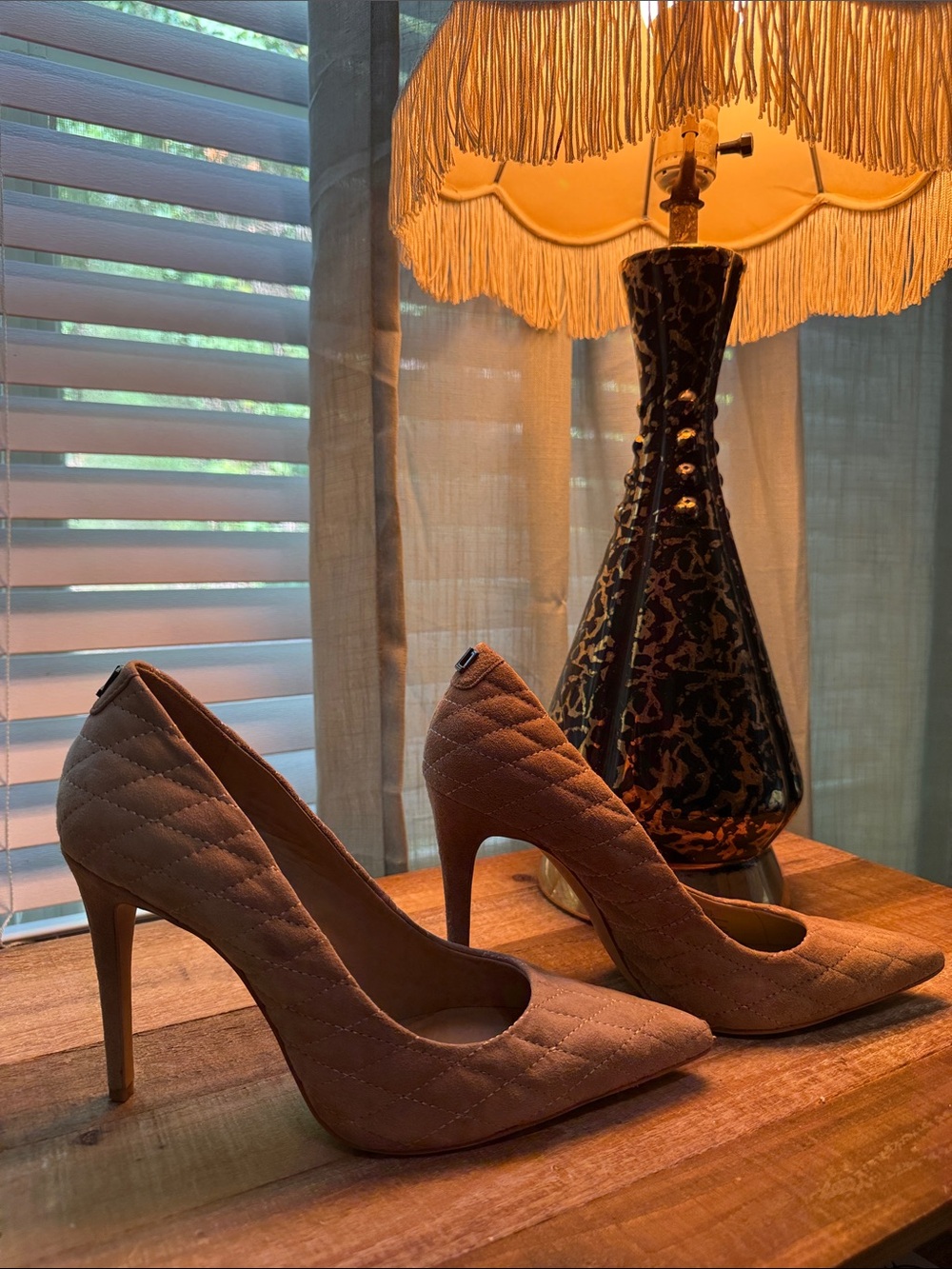 Karl Lagerfeld Quilted Pumps